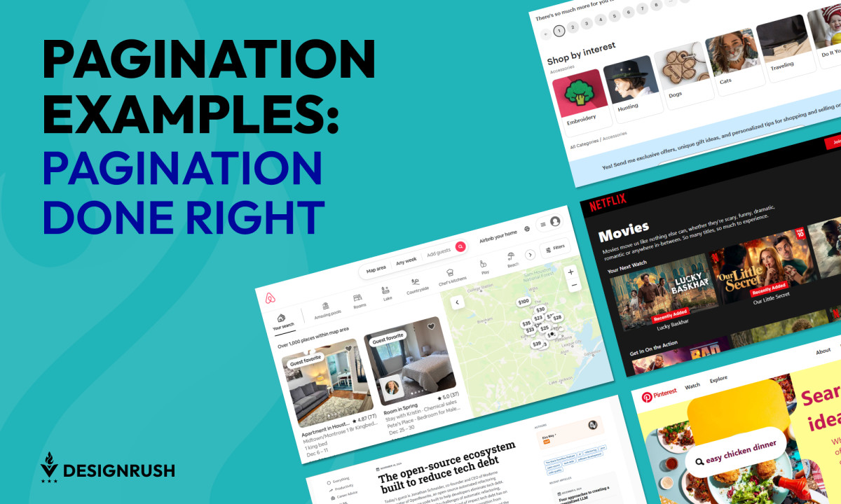 10 Pagination Examples: Perfect UI Practices | DesignRush