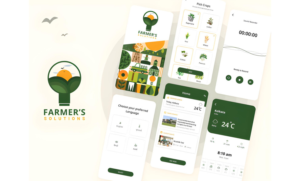 Farmer's Solutions App Design Analysis | DesignRush