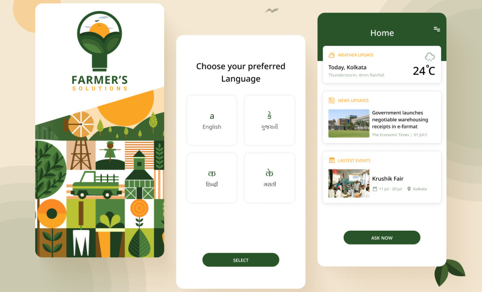 Farmer's Solutions App Design Analysis | DesignRush
