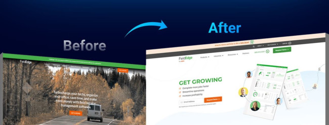 Digital Silk’s Website Revamp for FieldEdge | Source: Digital Silk Digital Silk’s Website Revamp for FieldEdge | Source: Digital Silk